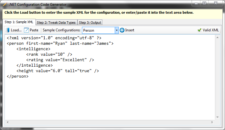 .NET Configuration Code Generator