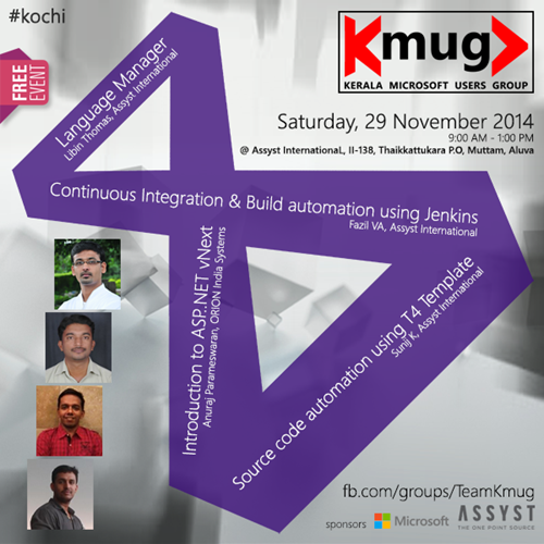 K MUG UG Meet November