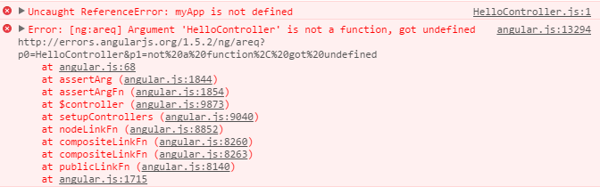 Angular Minification Error