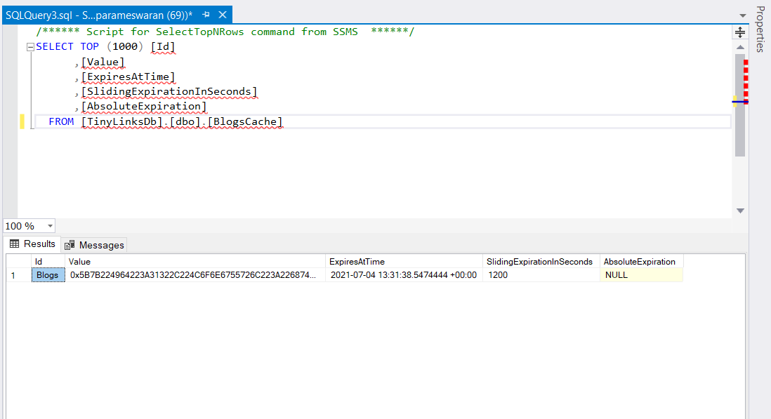 Anuraj - Implementing Caching in ASP.NET Core with SQL Server