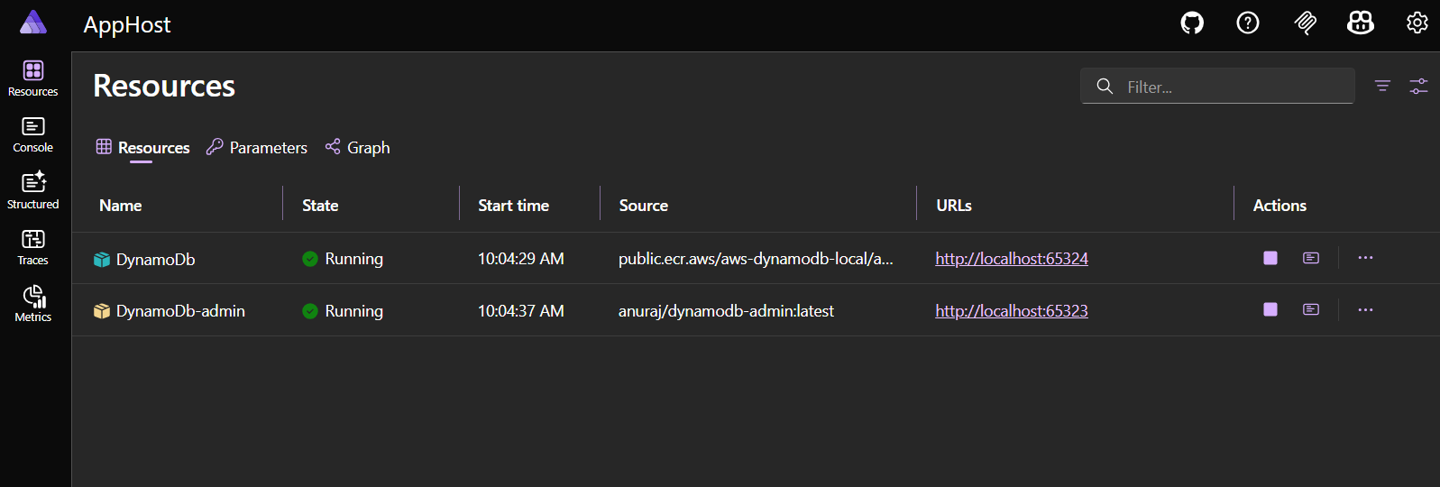 Market Place listing for this action