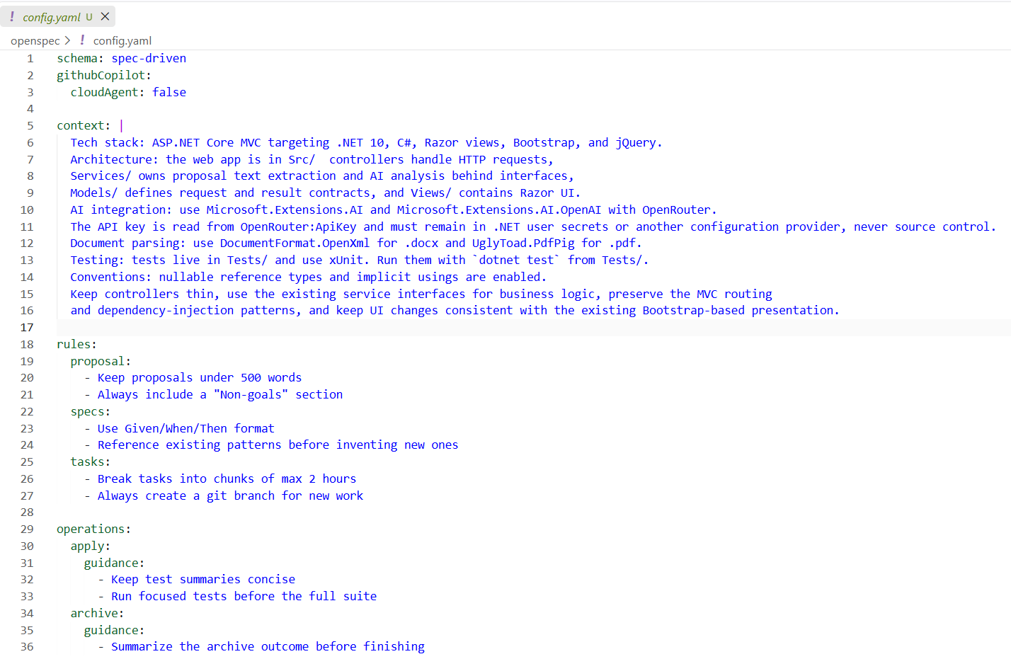 ASP.NET MVC - Config File
